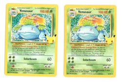 (2) 2021 Pokemon Celebrations Venusaur 52/102 Classic Collection Holo - Image 1