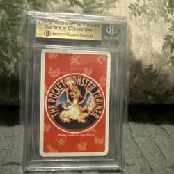 1996 Pokemon Japanese Red P/C Gastly 6 Of Spades PSA 9 CGC BGS - Image 2