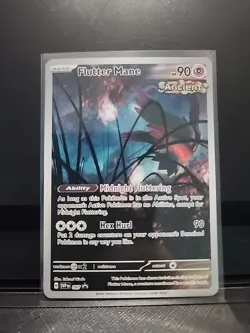 Flutter Mane SVP 097 Temporal Forces Black Star Promo Full Art Pokemon TCG NM - Image 1