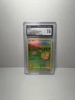 Pokemon Ditto Holo 2023 Crown Zenith Galarian Gallery GG22/GG70 CGC 10 Gem Mint - Image 1