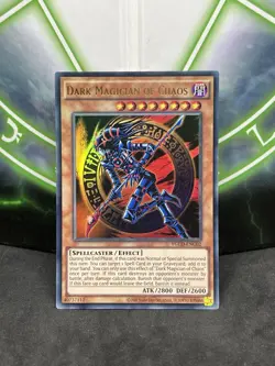 Yugioh Dark Magician of Chaos YGLD-ENC02 Ultra Rare NM - Image 1