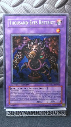 | Yugioh Thousand-Eyes Restrict MC1-EN004 Secret Rare Master Collection HP 🔥 | - Image 1