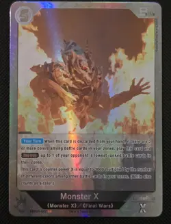 Monster X - Godzilla Card Game, "Rival Resonance" BP03-067 SR HOLO - Image 1
