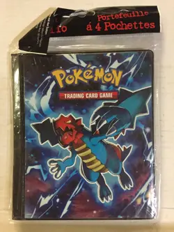 Pokemon Ultra-pro 4 Pocket Binder Plasma Freeze, Holds 80 Cards TCG CCG - Image 1
