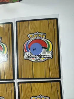 LOT OF (4X) Deoxys EX 53/116 World Championships 2014 UR POKEMON Card HP-LP - Image 4