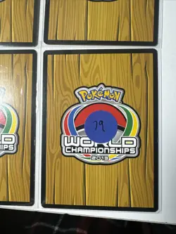 LOT OF (4X) Deoxys EX 53/116 World Championships 2014 UR POKEMON Card HP-LP - Image 5