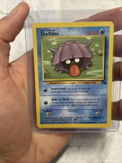 Pokemon WOTC Shellder 54/62 Fossil Set UNLIMITED Common NM/MT Card Never Played - Image 1