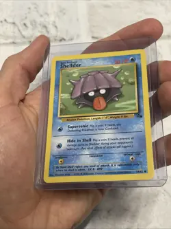 Pokemon WOTC Shellder 54/62 Fossil Set UNLIMITED Common NM/MT Card Never Played - Image 2