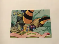 Enter Elekid #4 Pokemon Topps The Movie 2000 Card NM Blue Logo - Image 1