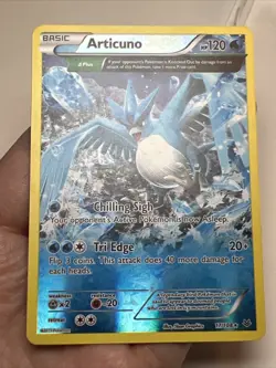 MP Articuno 17/108 Delta Reverse Holo XY Roaring Skies AUTHENTIC Pokemon Card - Image 3