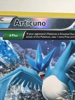 MP Articuno 17/108 Delta Reverse Holo XY Roaring Skies AUTHENTIC Pokemon Card - Image 4