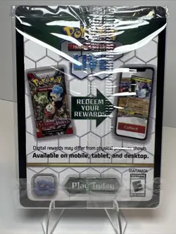 SEALED Terapagos ex 165 Scarlet & Violet Promo Cards AUTHENTIC Pokemon Card - Image 2