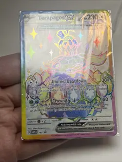 SEALED Terapagos ex 165 Scarlet & Violet Promo Cards AUTHENTIC Pokemon Card - Image 4