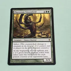 Phyrexian Swarmlord 119 New Phyrexia Regular MTG TCG CARD LP - Image 1