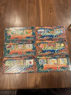Japanese Southern Islands Pokemon Card TCG Set (set of 6 packs) NM In Packaging - Image 1