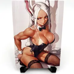 My Hero Academia Mirko Sexy Anime Waifu Girl Doujin Lewd Goddess Story Art Card - Image 1