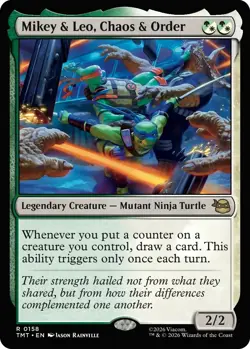 Mikey & Leo, Chaos & Order Teenage Mutant Ninja Turtles Regular - Image 1