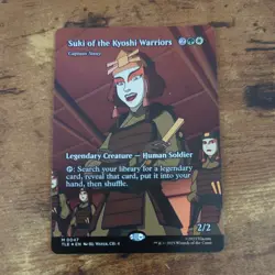 Suki Of The Kyoshi Warriors 47 -MTG Avatar: The Last Airbender Borderless Foil - Image 1