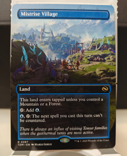 Mistrise Village - Borderless - Tarkir: Dragonstrom - TDM - #397 -NM - Image 1