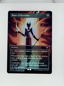 2026 MTG Lorwyn Eclipsed Door Of Destinies (Borderless Foil) SPG 146 NM - Image 1