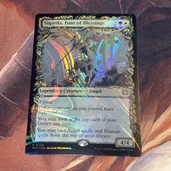 Sigarda, Font Of Blessings Mtg March Of The Machine The Aftermath Nm Halo Foil - Image 1