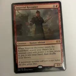 MTG ~ Double Masters ~ Imperial Recruiter ~ Mythic ~ MINT!!!! - Image 1
