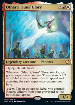 MTG Otharri, Suns' Glory - Foil, Commander: Phyrexia: All Will Be One, Moderatel - Image 1