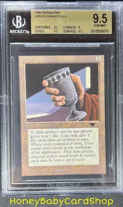 MTG Antiquities 1994 Urza's Chalice BGS 9.5 GEM MINT Old School 93/94 - Image 1