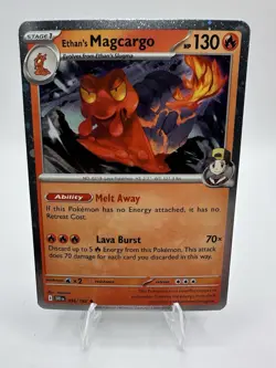 Ethan’s Magcargo 036/182 Cosmos Holo Promo - Destined Rivals - Pokemon TCG - Image 1