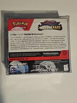 Pokemon TCG Scarlet & Violet Twilight Masquerade Booster Box - New/Sealed - Image 2