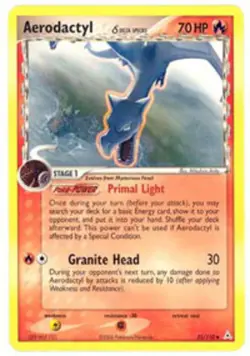 Heavily Played Aerodactyl - 35/110 - Uncommon Pokemon Holon Phantoms - Image 1
