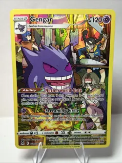 Gengar Trainer Gallery Full Art Pokemon Lost Origin Trainer Gallery TG06/TG30 - Image 1