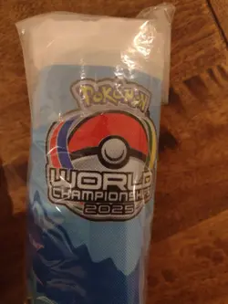 Anaheim Pokemon World Championship 2025 Competitor Playmat in bag - NEW - Image 2