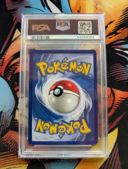 1999 POKEMON GAME RATTATA SHADOWLESS PSA 9 #61 61/102 - Image 2