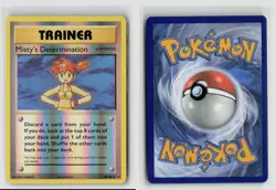MISTY'S DETERMINATION 80/108 XY EVOLUTIONS REVERSE HOLO POKEMON TCG NM-LP - Image 3