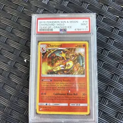 2018 POKEMON SUN & MOON DRAGON MAJESTY #3 CHARIZARD-HOLO PSA 9 - Image 1
