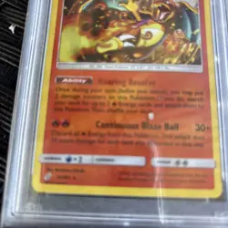2018 POKEMON SUN & MOON DRAGON MAJESTY #3 CHARIZARD-HOLO PSA 9 - Image 3