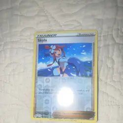 Pokemon Skyla Swsh02: Rebel Clash 166/192 Trainer Reverse Holo Uncommon 2020 - Image 1