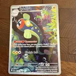 Eelektrik 114/086 Sv: Black Bolt Holo Pokemon Near Mint - Image 1