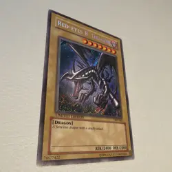 Yugioh Red-Eyes B. Dragon BPT-005 Secret Rare Limited 2002 Collectors Tin MP - Image 1