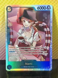 Nami (054) OP11-054 SR One Piece TCG: A Fist of Divine Speed English NM - Image 1