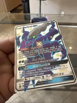 Pokemon Darkrai GX Full Art Ultra Rare TCG Card SV70/SV94 Shiny Vault Nm - Image 2