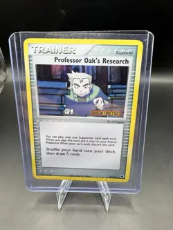 Professor Oak's Research Dragon Frontiers Uncommon Pokemon TCG Card 80/101 - Image 1