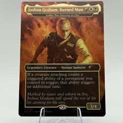 MTG Secret Lair x Fallout - Joshua Graham, Burned Man [FOIL] - SLD - NM - Image 1