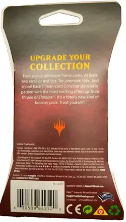 1 - (One) x Thrones of Eldraine Collector Booster Blister MTG henge oko castle - Image 2