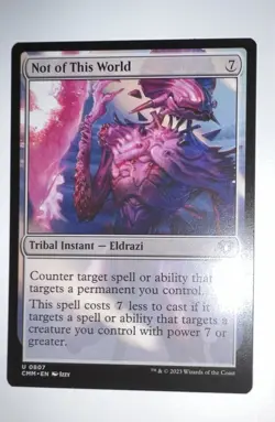 Not of This World Commander Masters Regular - Image 1