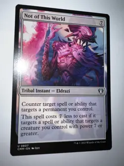 Not of This World Commander Masters Regular - Image 5