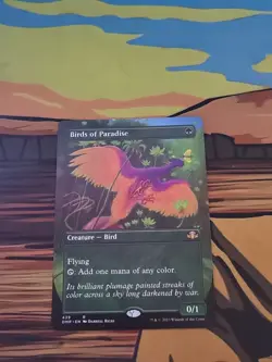 Birds of Paradise (Borderless) Dominaria Remastered Regular - Image 1