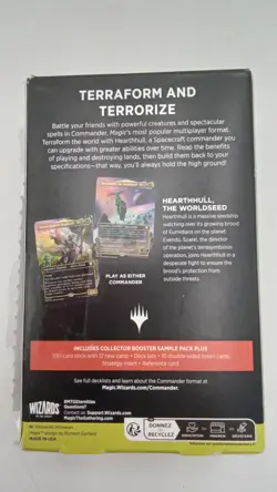 Magic the Gathering Edge of Eternities World Shaper OPEN BOX, SEALED CONTENTS - Image 3