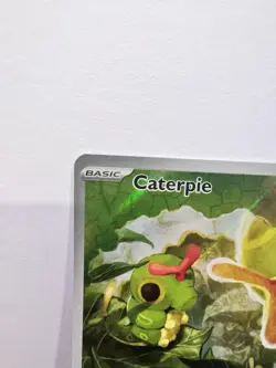 Caterpie Illustration Rare 172/165 Scarlet & Violet 151 Pokemon TCG NM/M - Image 2